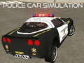 Igra Simulator policijskega avtomobila 2020  spletu