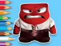 Igra Pobarvanka: Inside Out Angry  spletu