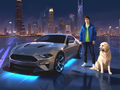 Igra Voznik mesta Mustang  spletu