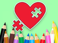 Igra Pobarvanka: BTS Heart Jigsaw  spletu
