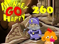 Igra Monkey Go Happy, stopnja 260  spletu