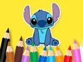 Igra Pobarvanka: Stitch  spletu