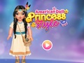 Igra Ameriška lutka v slogu princese  spletu