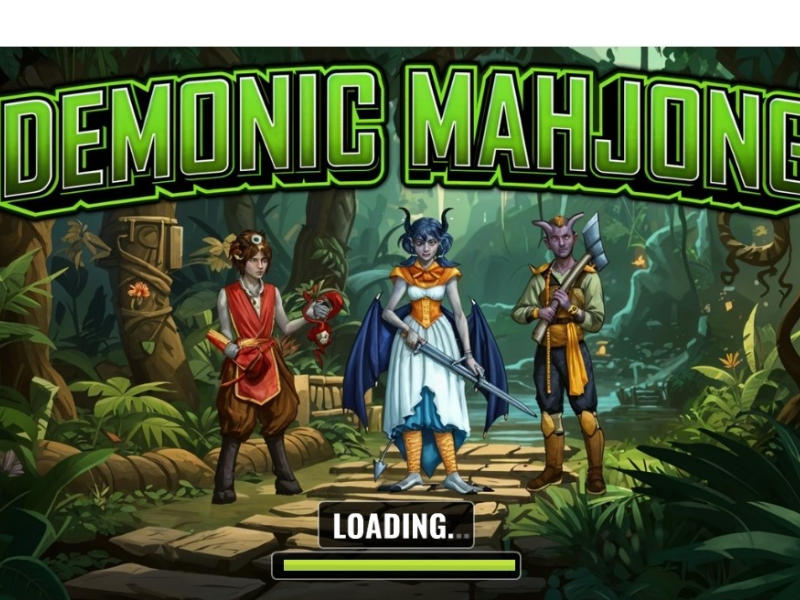 Igra Demonski Mahjong  spletu