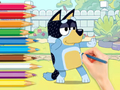 Igra Pobarvanka: Bluey in Bingo  spletu
