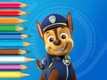 Igra Pobarvanka: Paw Patrol Chase  spletu