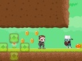 Igra Ninja proti napadu zombija  spletu