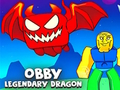 Igra Legendarni zmaj Obby  spletu