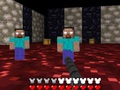 Igra Herobrine katakombe 3D  spletu