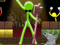 Igra FNF Rush E: Animacija vs. Minecraft  spletu