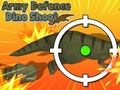 Igra Army Defense Dino Shoot  spletu