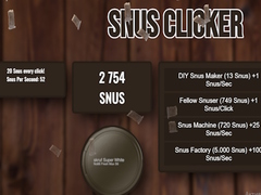 Igra SNUS kliker  spletu