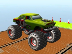 Igra Mega rampa Monster truck  spletu