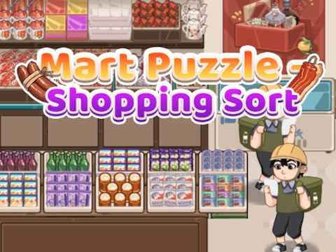Igra Mart Puzzle Nakupovanje Razvrsti  spletu