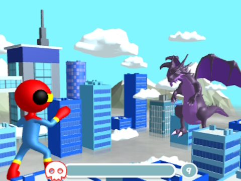 Igra Energy Superman 3D spletu
