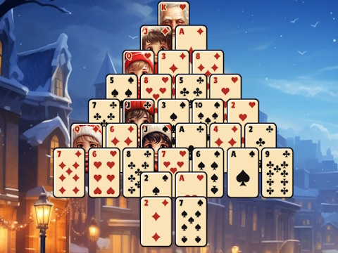 Igra Božično drevo Solitaire  spletu