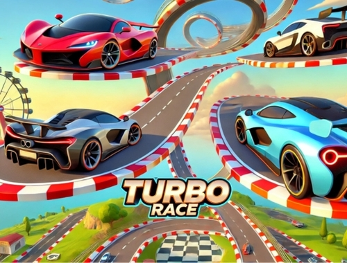 Igra Turbo dirka  spletu