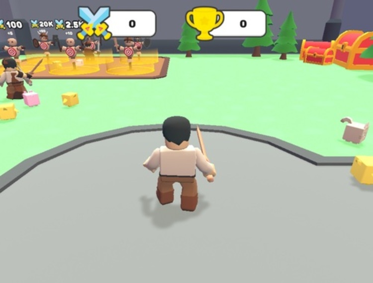 Igra Robby Battle Arena spletu