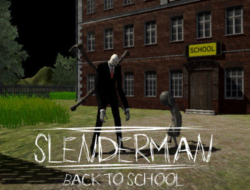 Igra Slenderman nazaj v šolo  spletu