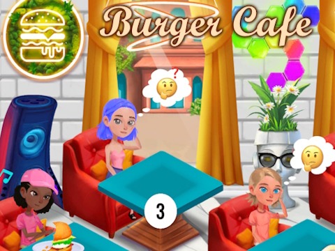 Igra Burger Cafe spletu