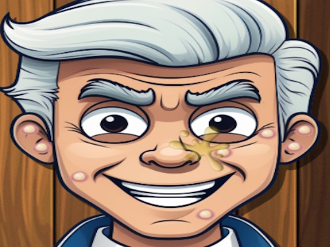 Igra Risanka Pimple Pop  spletu