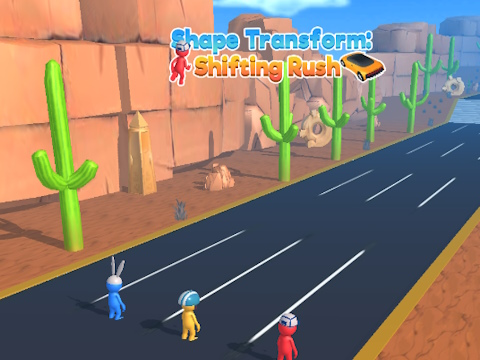 Igra Preoblikovanje oblike: Shifting Rush  spletu