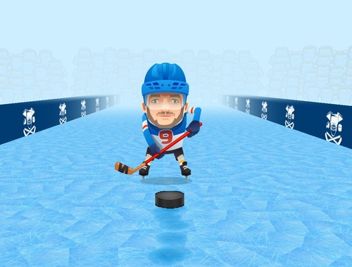 Igra IDLE Hockey Challenge 3D spletu