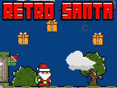Igra Retro Božiček  spletu