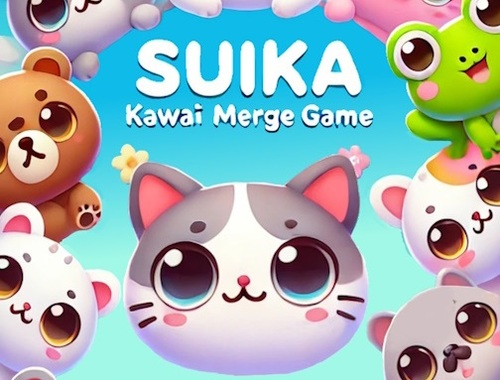 Igra Igra Suika Kawaii Merge  spletu