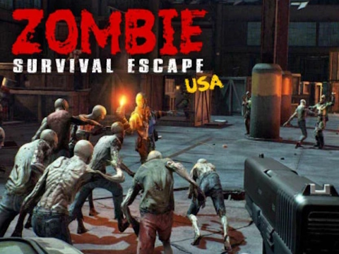 Igra Zombie Survival Escape ZDA  spletu
