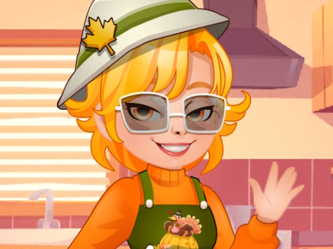 Igra Roxie's Kitchen zahvalni kolaček  spletu