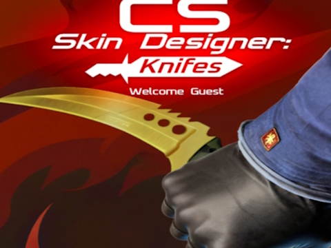 Igra CS Skin Designer: noži  spletu