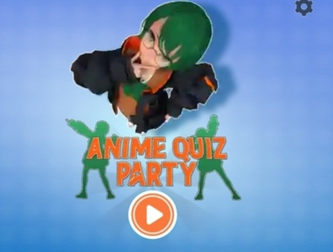 Igra Anime kviz zabava spletu