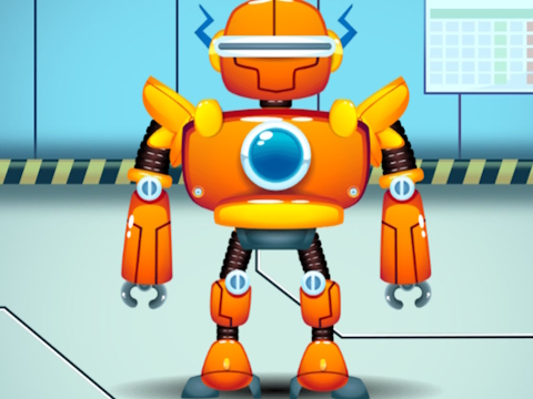 Igra Moj prvi robot  spletu