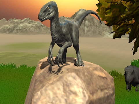 Igra Dino Simulator City Attack spletu