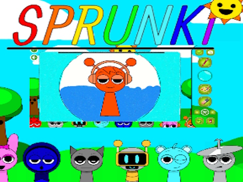 Igra Pobarvanke Sprunki  spletu