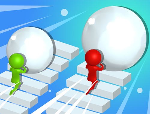 Igra Snow Race 3d Zabavne dirke  spletu