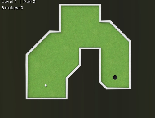 Igra Mali golf  spletu