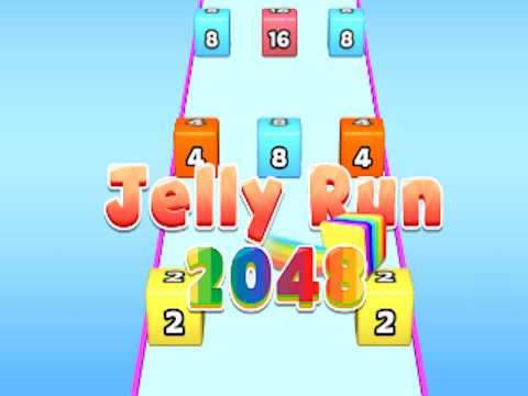 Igra Jelly Run 2048 spletu