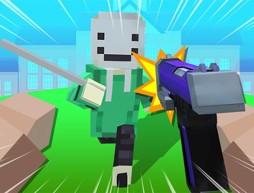 Igra Block Craft 3D School spletu