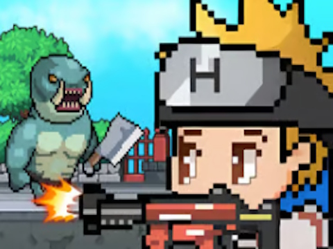 Igra Mecha shoot pixel rpg spletu