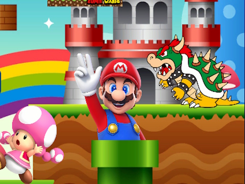 Igra Super Mario pomnilniška kartica spletu