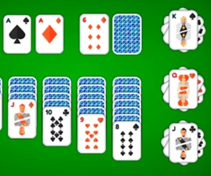 Igra Klondike Solitaire 4 Obleke  spletu