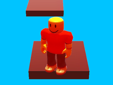Igra Roblox obby: Samo gor  spletu