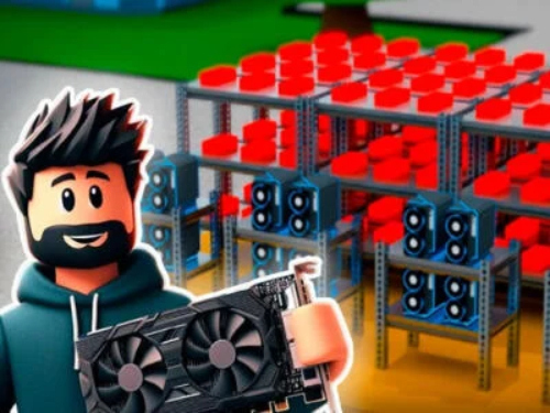 Igra Roblox: Bitcoin rudar!  spletu