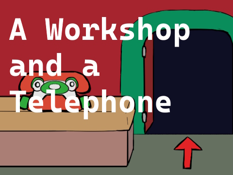 Igra Delavnica in telefon  spletu