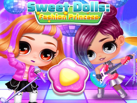 Igra Modna princesa Sweet Dolls  spletu