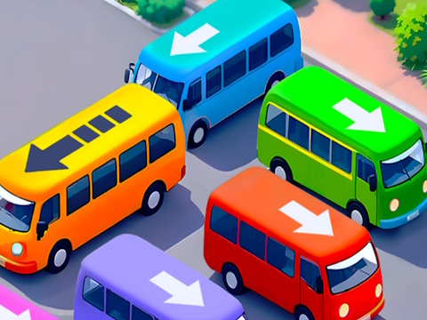 Igra Parkiranje avtobusa  spletu