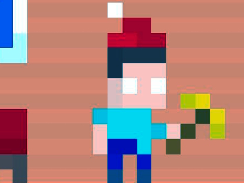 Igra Minicraft Winterblock spletu
