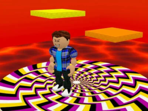 Igra ROBLOX: Parkour lava spletu